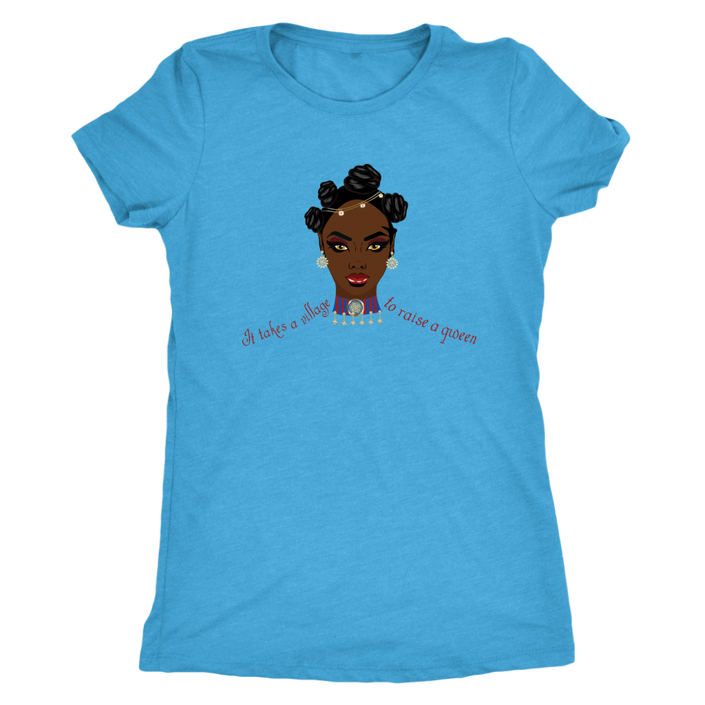 Women's T-shirt - African Bright Qween