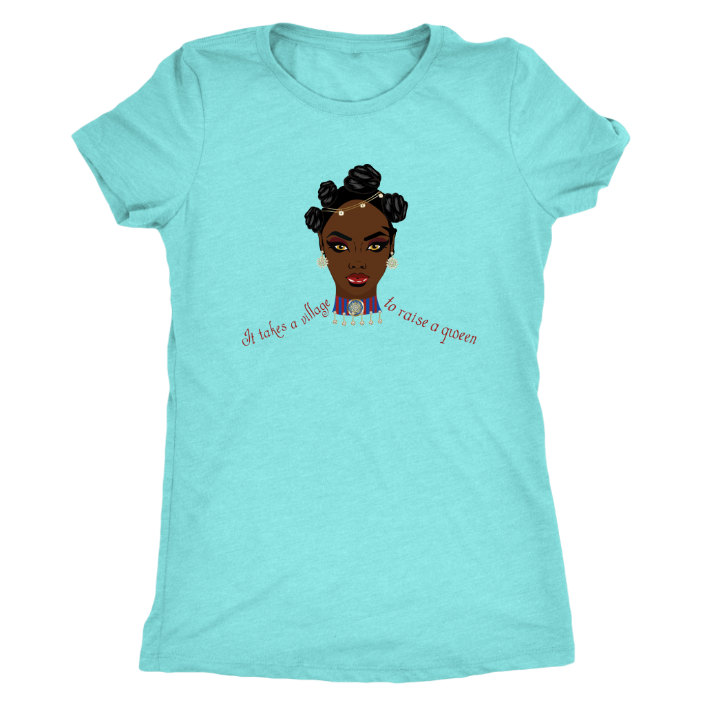 Women's T-shirt - African Bright Qween