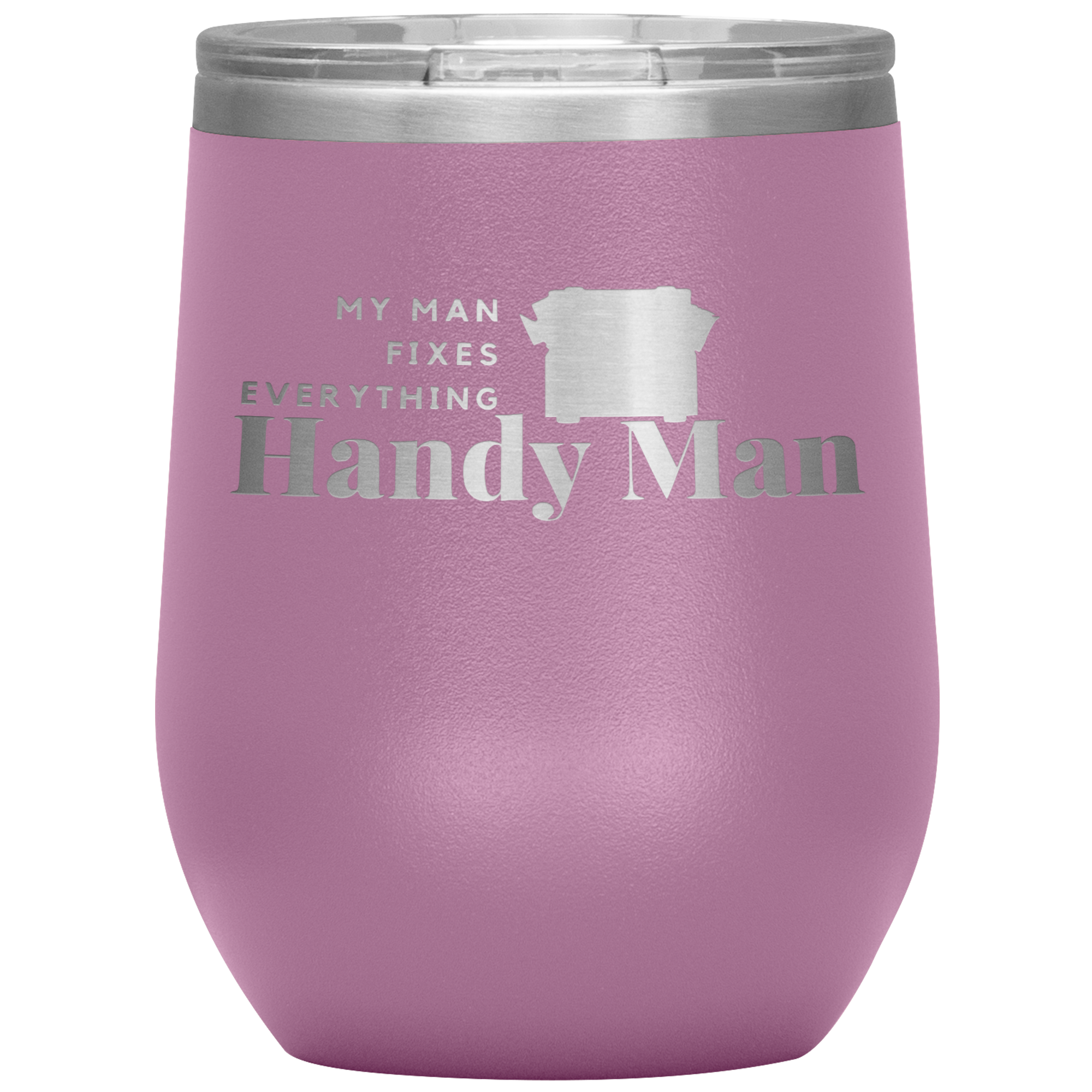 Pink, double-walled, 12 oz. Polar Canvas brand, stainless steel tumbler glass. 