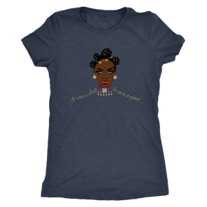 Women's T-shirt - African Gold Qween