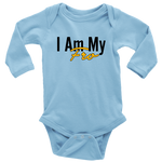 My Fro - Long Sleeve Baby Bodysuit