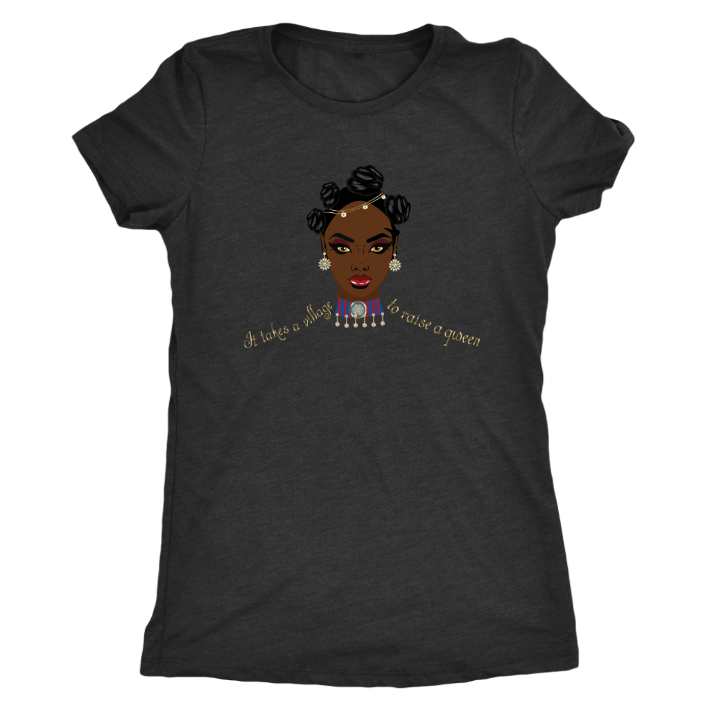 Women's T-shirt - African Gold Qween