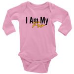 My Fro - Long Sleeve Baby Bodysuit